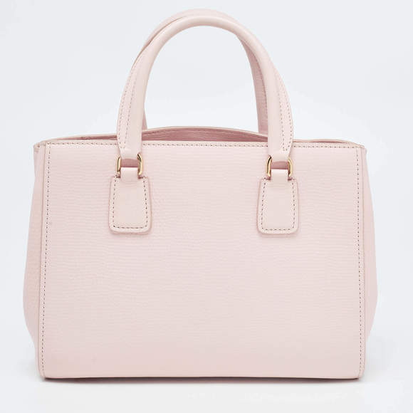 Dolce & Gabbana Pink Grained Leather Tote - Picture 5 of 9